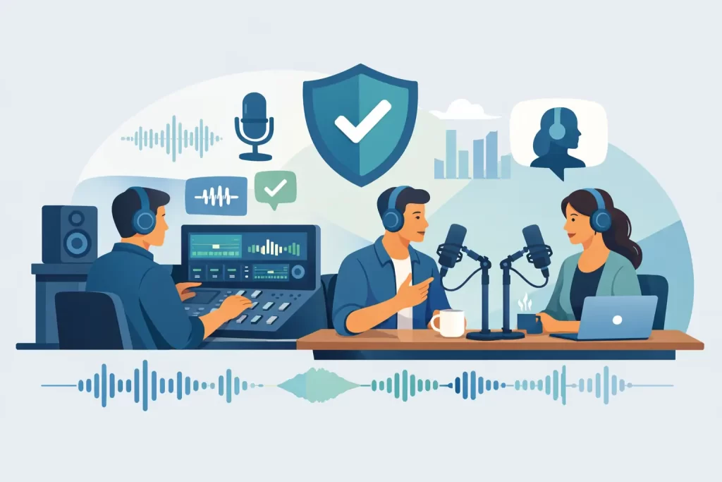 Audio Production That Makes Podcasts Credible