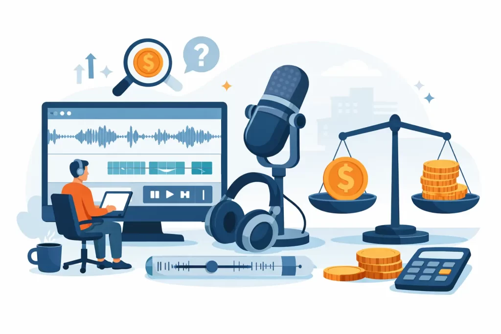 How Much Does a Podcast Editor Cost?