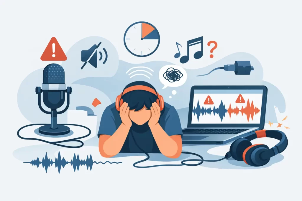 9 Podcast Audio Mistakes to Avoid
