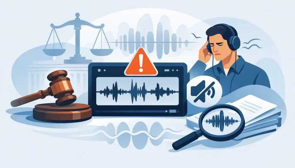 How to Fix Inaudible Court Recordings