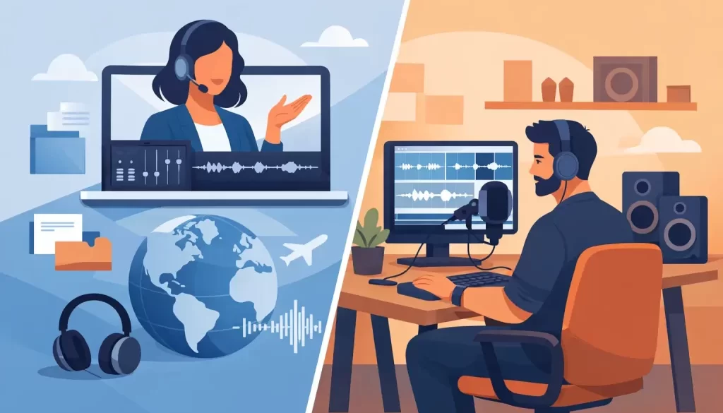 Outsource Podcast Editing or In-House?