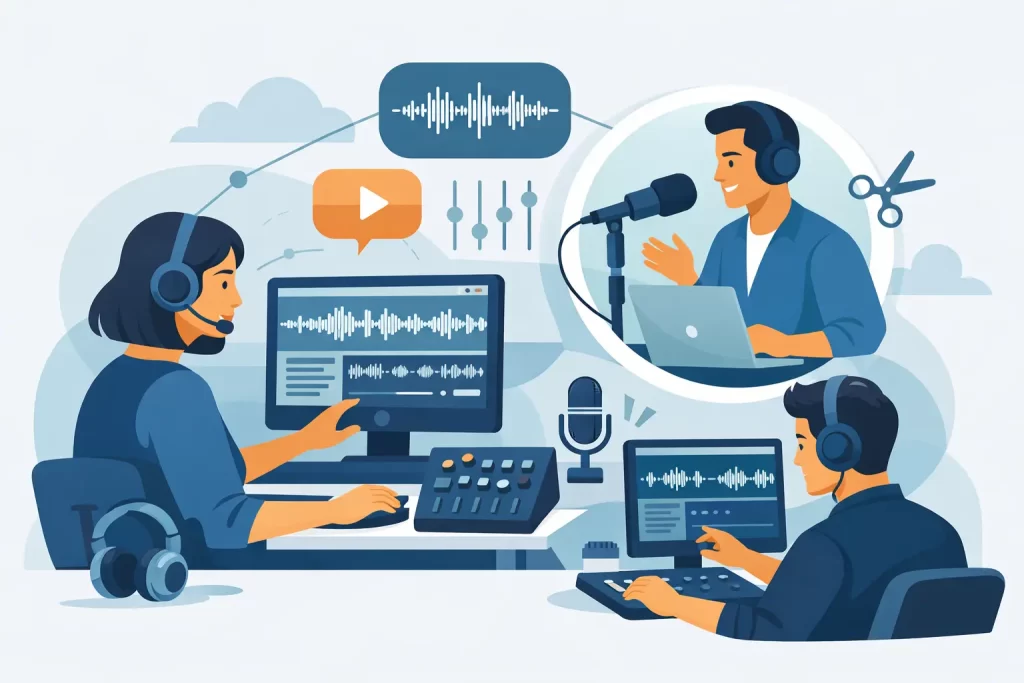 Why Choose a Human Podcast Editing Service