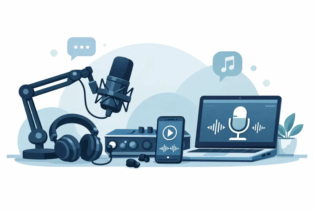 Podcast Equipment Guidance for Beginners