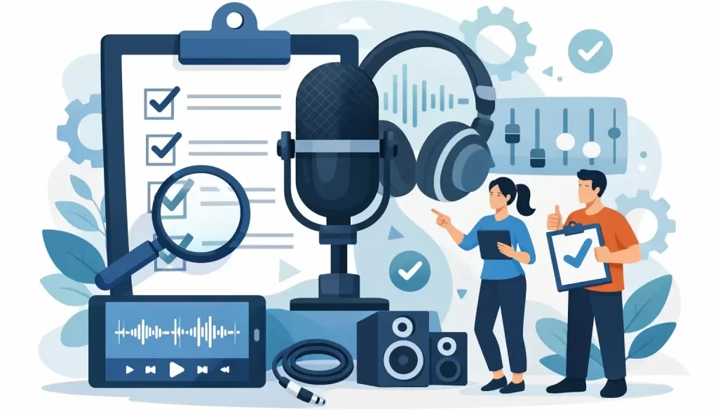 Podcast Quality Control Checklist That Works