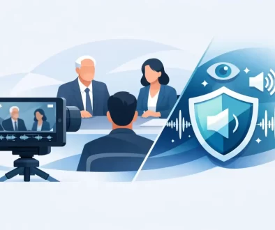 Deposition Recording Enhancement That Protects Clarity